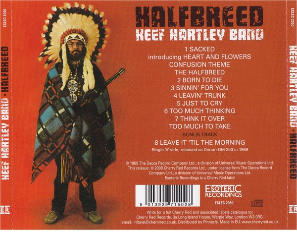 Keef Hartley Band - Halfbreed - CD image 2