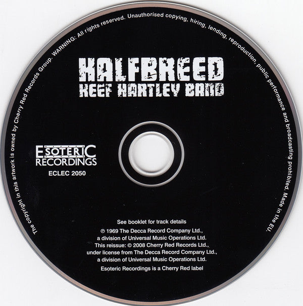 Keef Hartley Band - Halfbreed - CD image 3