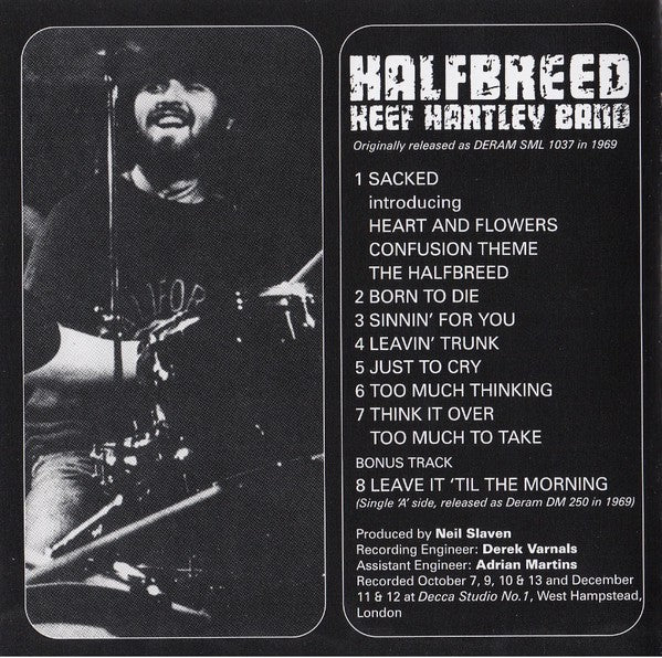 Keef Hartley Band - Halfbreed - CD image 4