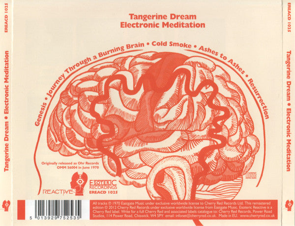 Tangerine Dream - Electronic Meditation - CD image 2