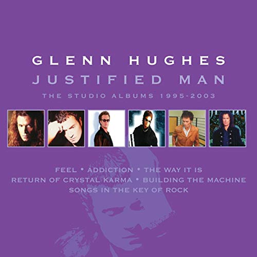 GLENN HUGHES - JUSTIFIED MAN ~ THE STUDIO ALB - CD image 1