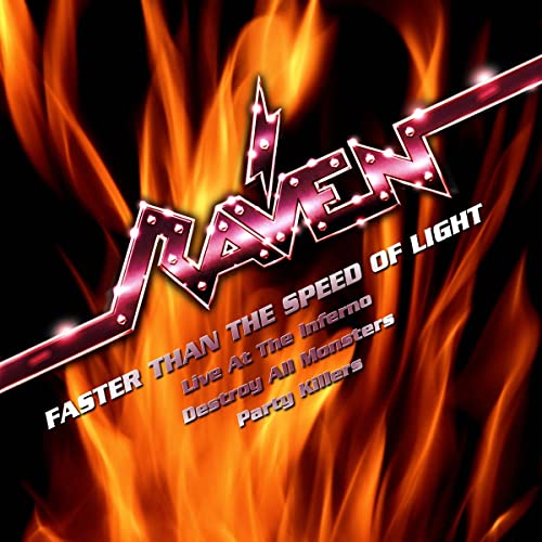 RAVEN - FASTER THAN THE SPEED OF LIGHT - CDBX image 1