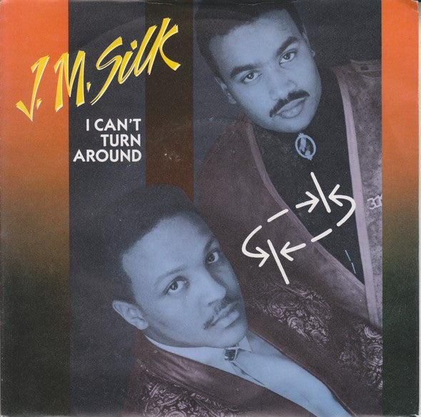J.M. Silk - I Can't Turn Around - Used Vinyl Record 7" image 1