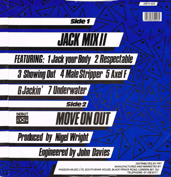 Mirage - Jack Mix II - Used Vinyl Record 12" image 2