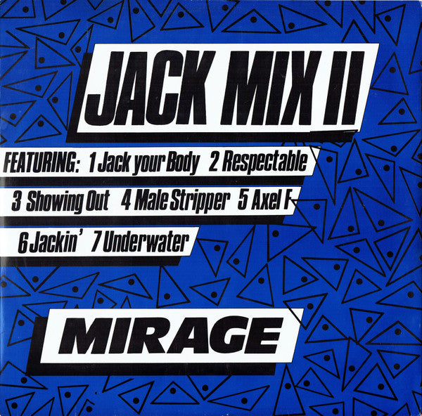 Mirage - Jack Mix II - Used Vinyl Record 12" image 5