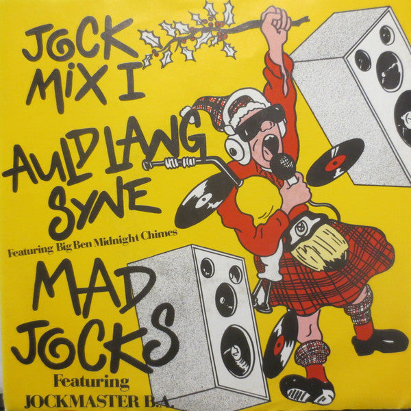 Mad Jocks - Jock Mix 1 - Used Vinyl Record 45 RPM image 1