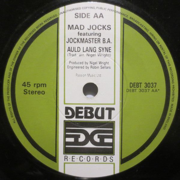 Mad Jocks - Jock Mix 1 - Used Vinyl Record 45 RPM image 8