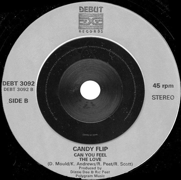 Candy Flip - Strawberry Fields Forever - Used Vinyl Record 7" image 4