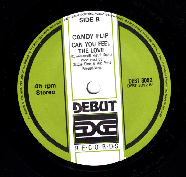 Candy Flip - Strawberry Fields Forever - Used Vinyl Record 7" image 8