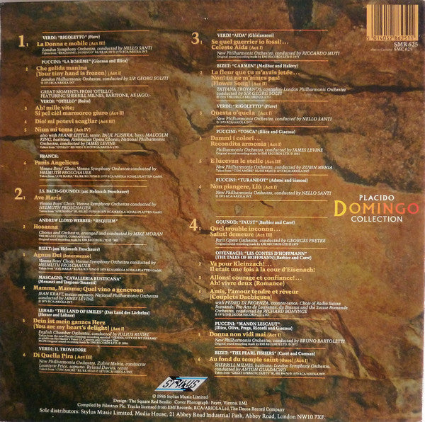 Placido Domingo - Collection - Used Vinyl Record image 2