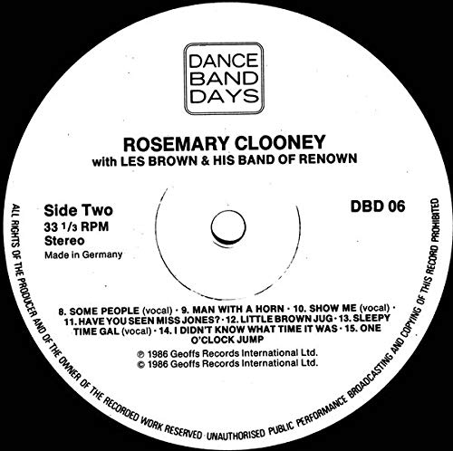 Rosemary Clooney - With - Used Vinyl Record image 2