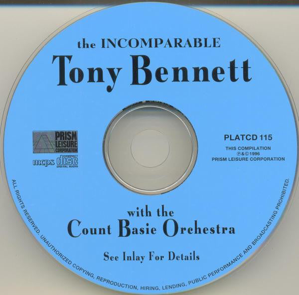 Tony Bennett - Incomparable - Used CD image 3