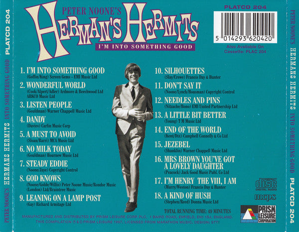 Herman's Hermits - I'm Into Something Good - Used CD image 2