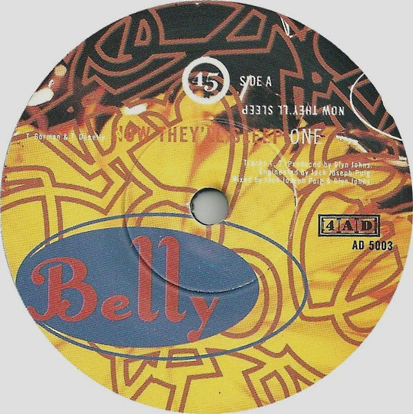 Belly - Now They'll Sleep - Used Vinyl Record 7" image 7