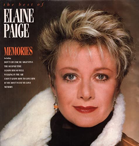 Elaine Paige - Best Of  - Memories - Used Vinyl Record image 1