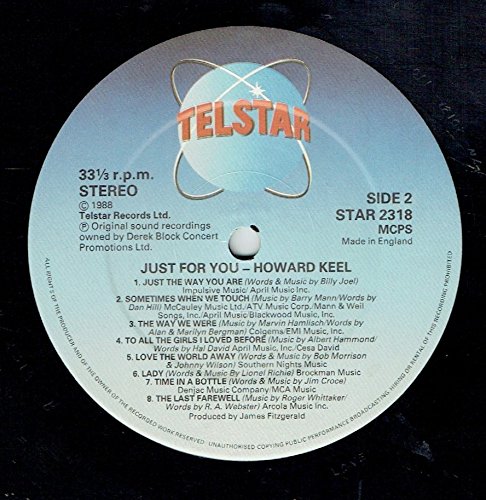 Howard Keel - Just For You - Used Vinyl Record image 4