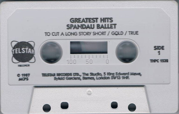 Spandau Ballet - Greatest Hits (6 Of Their Greatest Hits) - Cassette image 10