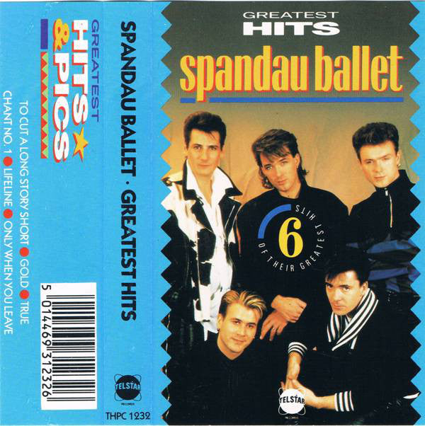 Spandau Ballet - Greatest Hits (6 Of Their Greatest Hits) - Cassette image 3
