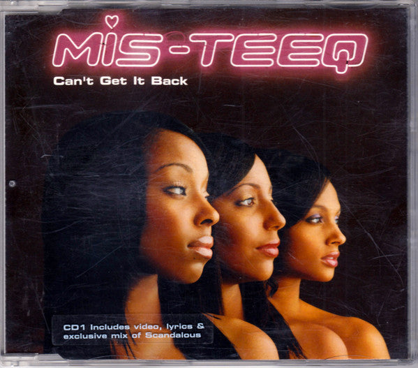 Mis-Teeq - Can't Get It Back - Used CD image 6