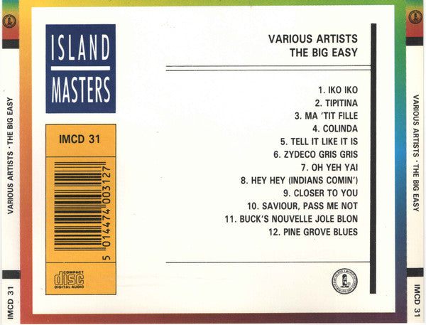 Various - Big Easy - Used CD image 3