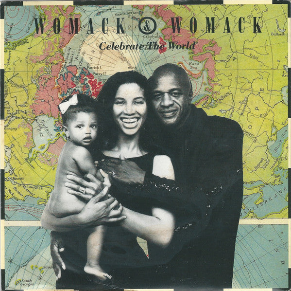 Womack & Womack - Celebrate The World - Used Vinyl Record 7" image 5