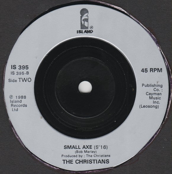 Christians - Harvest For The World - Used Vinyl Record 7" image 4