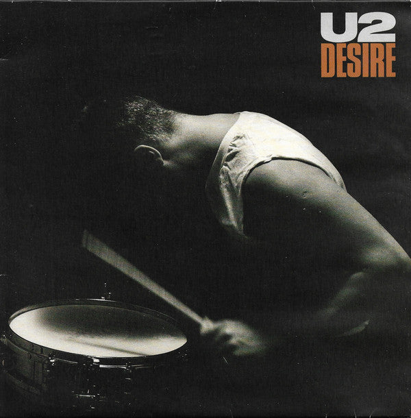 U2 - Desire - Used Vinyl Record 7" image 1