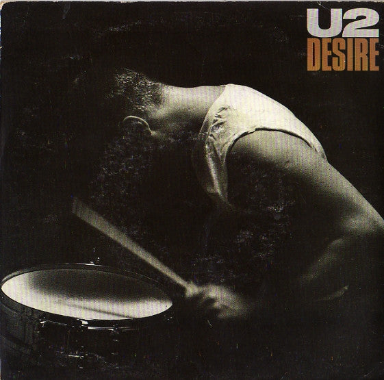 U2 - Desire - Used Vinyl Record 7" image 1