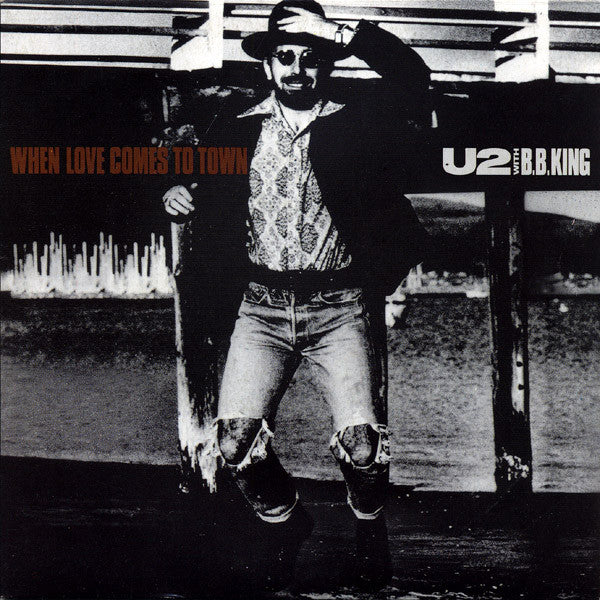 U2 - When Love Comes To Town - Used Vinyl Record 7" image 1