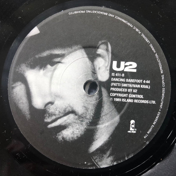 U2 - When Love Comes To Town - Used Vinyl Record 7" image 4