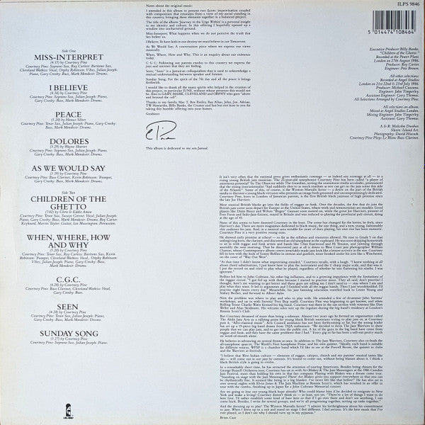 Courtney Pine - Journey To The Urge Within - Used Vinyl Record image 2