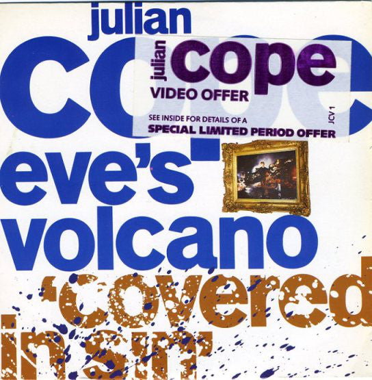 Julian Cope - Eve's Volcano 'Covered In Sin' - Used Vinyl Record 7" image 5