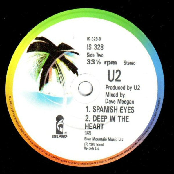 U2 - I Still Haven't Found What I'm Looking For - Used Vinyl Record 7" image 4