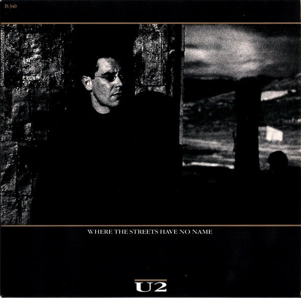 U2 - Where The Streets Have No Name - Used Vinyl Record 7" image 5