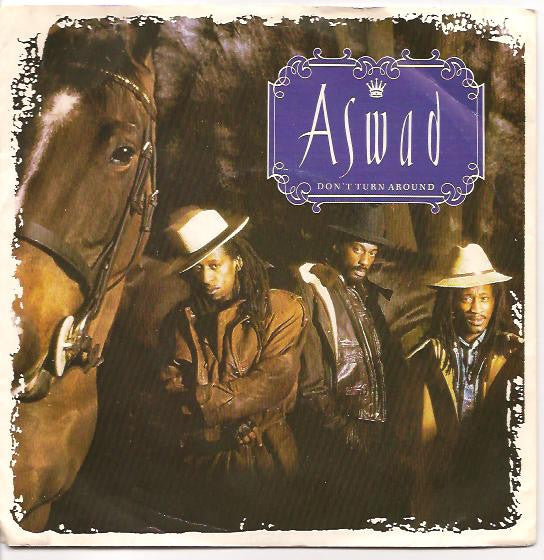 Aswad - Don't Turn Around - Used Vinyl Record 7" image 5