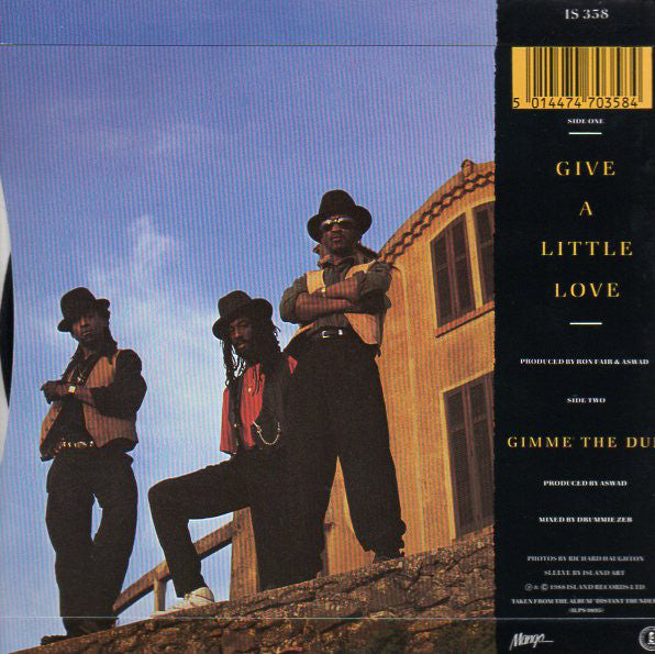Aswad - Give A Little Love - Used Vinyl Record 7" image 2
