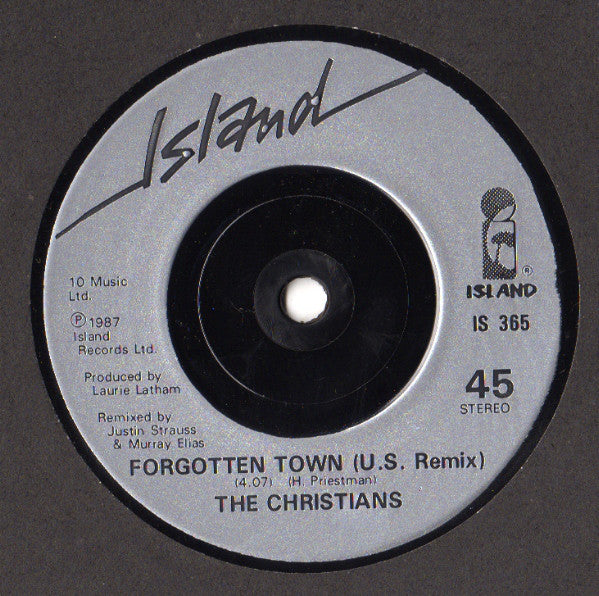 Christians - Born Again (Remix) - Used Vinyl Record 7" image 8