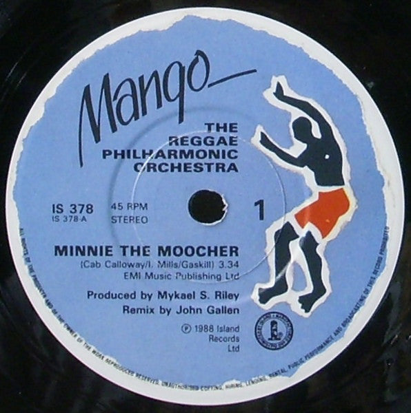 Reggae Philharmonic - Minnie The Moocher - Used Vinyl Record 7" image 3