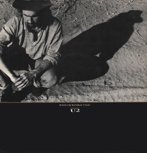 U2 - With Or Without You - Used Vinyl Record 12" image 1