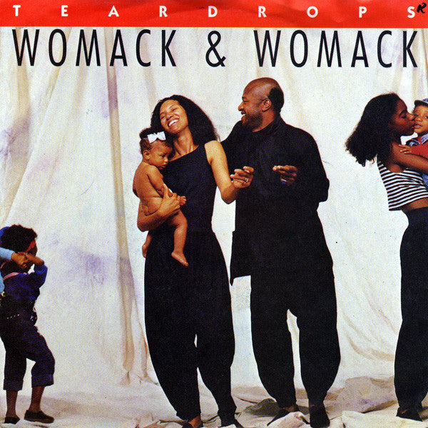 Womack & Womack - Teardrops - Used Vinyl Record 7" image 1