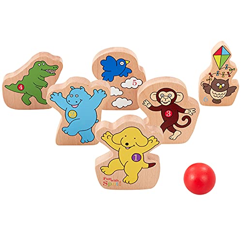SPOT BOWLING WOODEN SET - Non-book item image 1