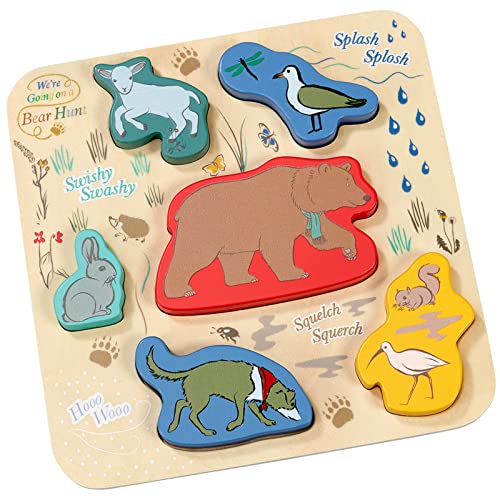 Bear Hunt Wooden Shape Puzzle - Non-book item image 2