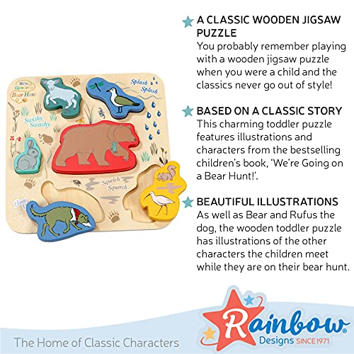 Bear Hunt Wooden Shape Puzzle - Non-book item image 4