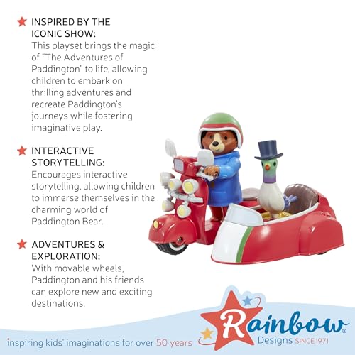Paddington's Bike and Side Car Playset - Non-book item image 4