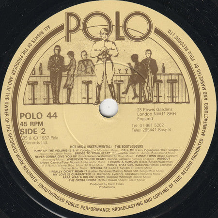 Bootleggers - Hot Mix II - Used Vinyl Record 7" image 4
