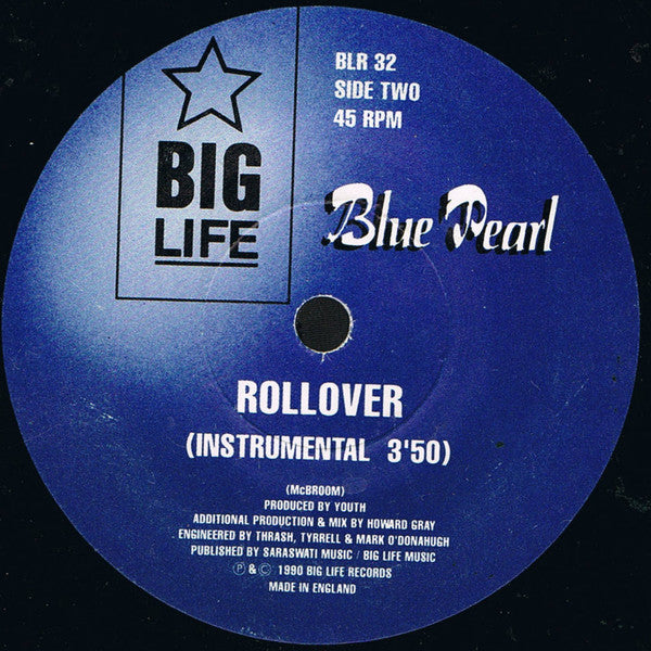 Blue Pearl - Little Brother - Used Vinyl Record 7" image 4