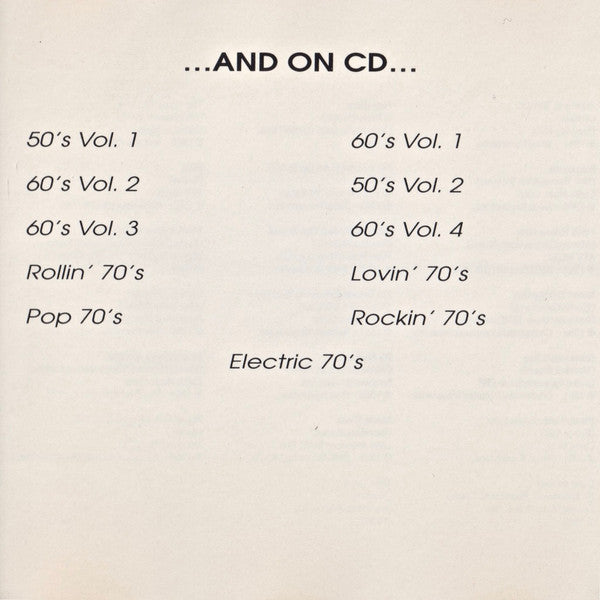Various - Baby Boomer Classics - The Sixties (Vol 4) - Used CD image 5