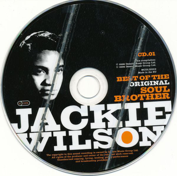 Jackie Wilson - Best Of The Original Soul Brother - Used CD image 3