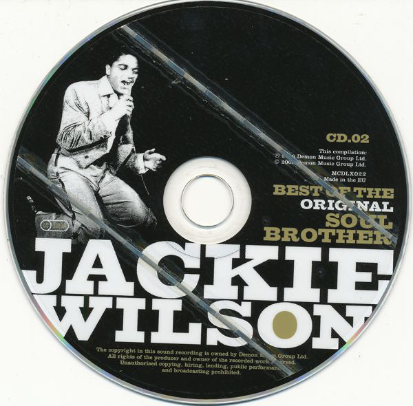 Jackie Wilson - Best Of The Original Soul Brother - Used CD image 9