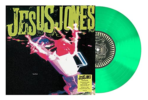 JESUS JONES - Liquidizer (Translucent Green Vinyl) - Vinyl Record image 2
